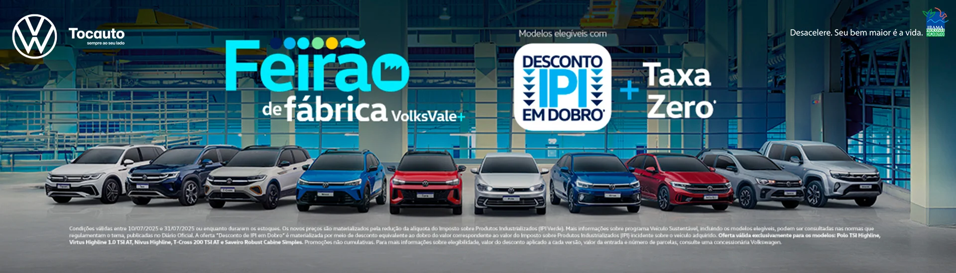 Feirão de fábrica VolksVale+